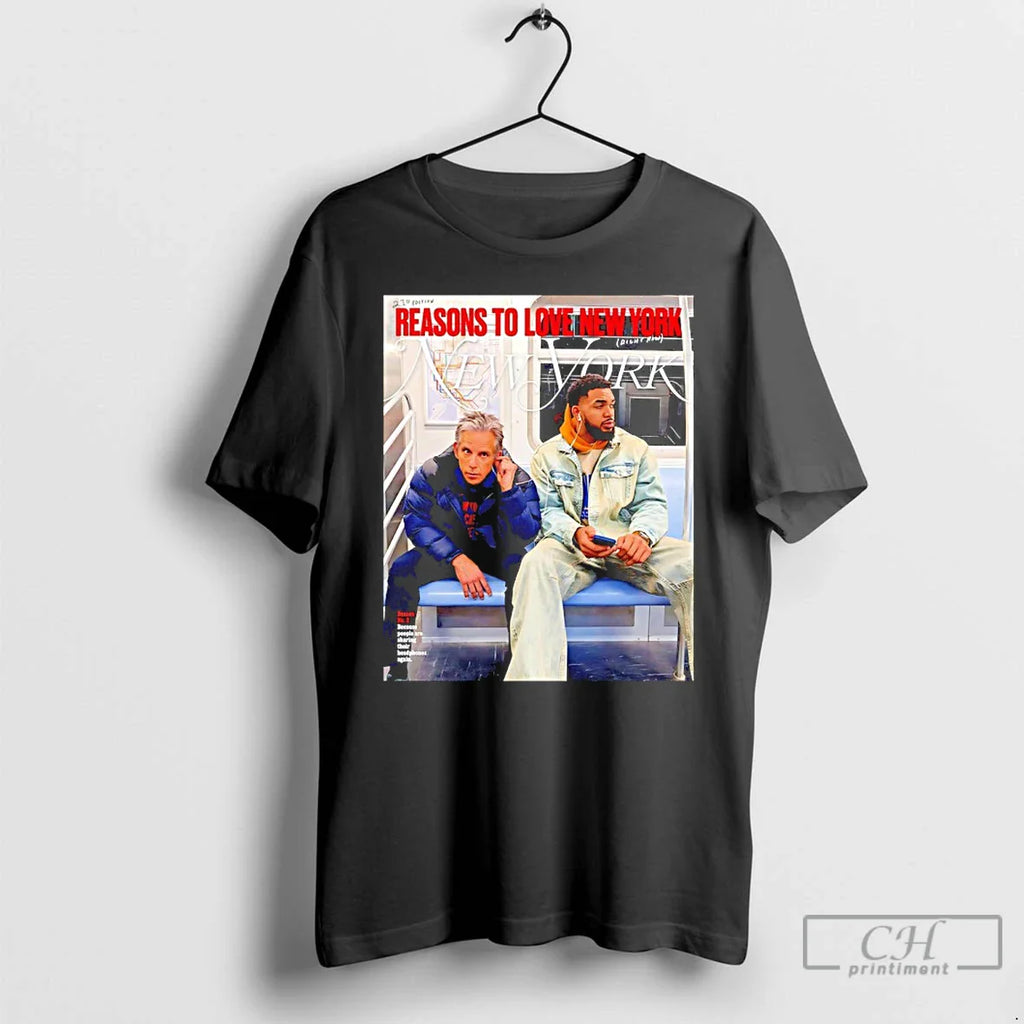 Classic Karl Anthony Towns Ben Stiller New York Magazine T-Shirts, Hoodie, Sweatshirt