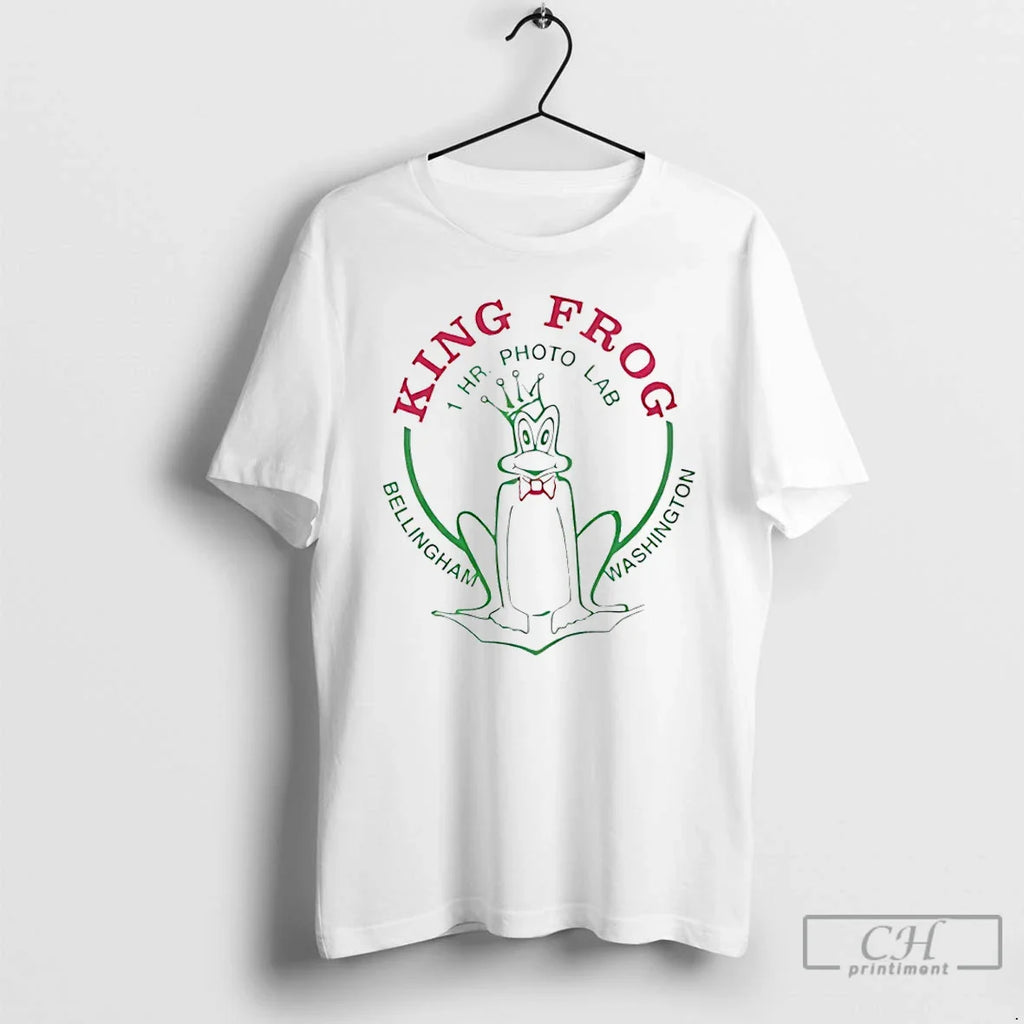 Classic King Frog One Hour Photo Lab Bellingham T-Shirts, Hoodie, Sweatshirt