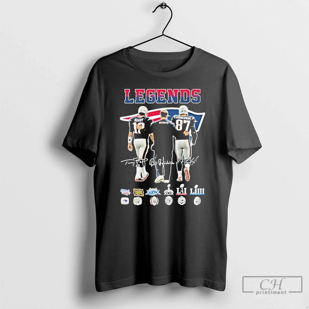 Classic Legends Brady Gronkowski Player Signature Logo T-Shirts, Hoodie, Sweatshirt