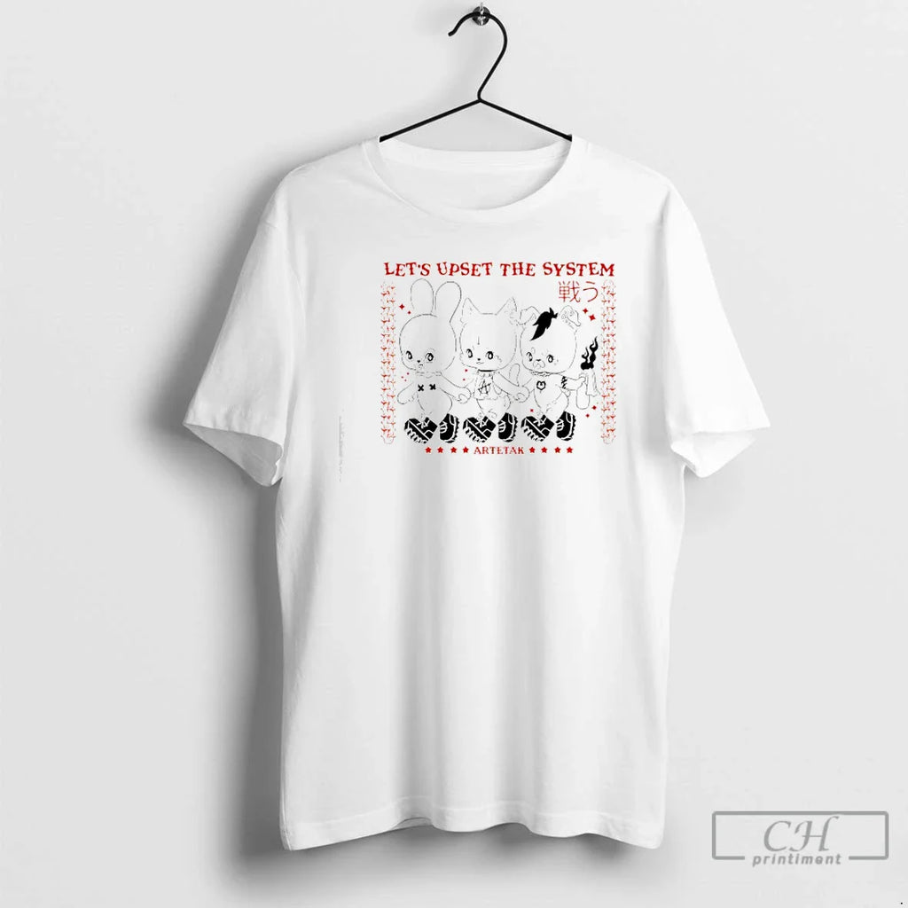 Classic Lets Upset System Three Anthropomorphic Animal T-Shirts, Hoodie, Sweatshirt