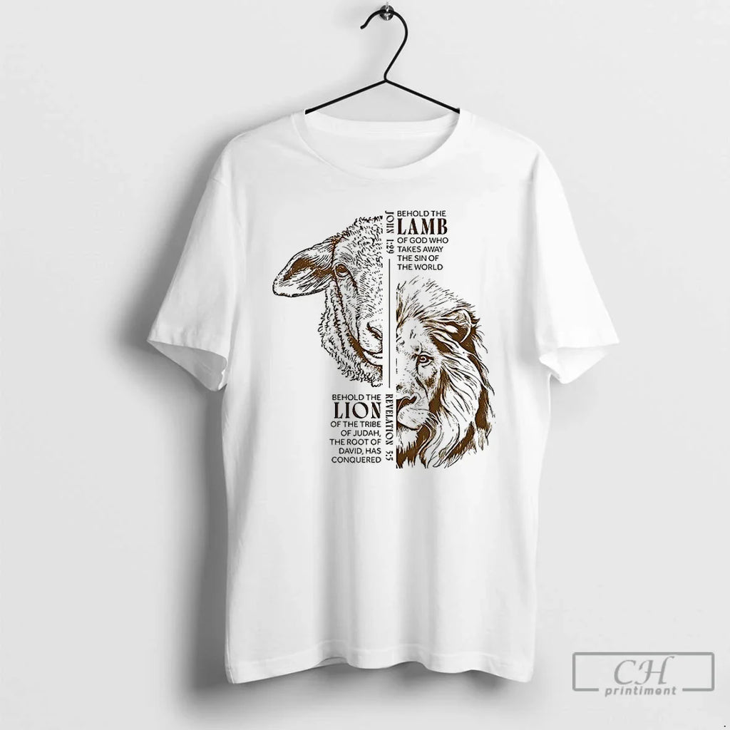 Classic Lion Lamb God Who Takes Away Sin World T-Shirts, Hoodie, Sweatshirt