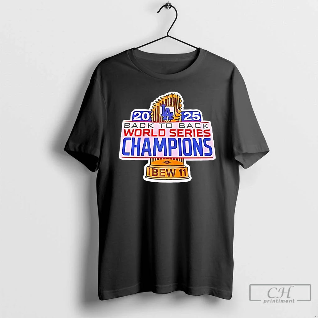 Classic Los Angeles Dodgers 2025 Back Back World Champions T-Shirts, Hoodie, Sweatshirt