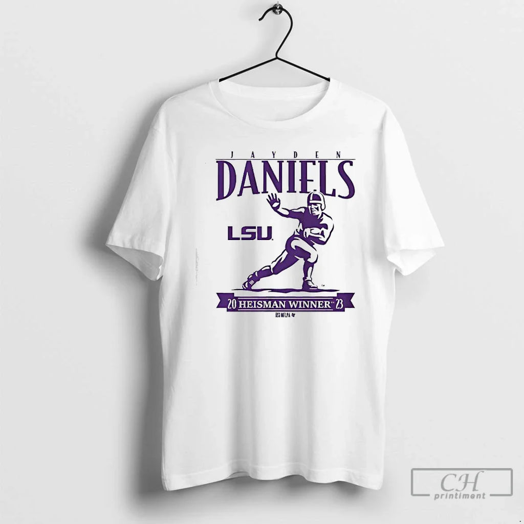 Classic Louisiana State University Football Jayden Daniels Heisman Trophy Trust T-Shirts, Hoodie, Sweatshirt