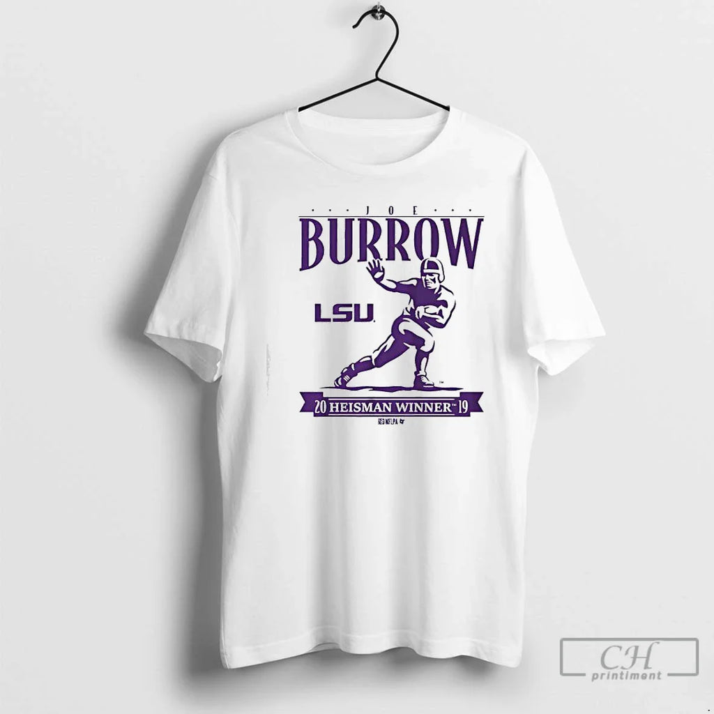 Classic Louisiana State University Football Joe Burrow Heisman Trophy Trust T-Shirts, Hoodie, Sweatshirt