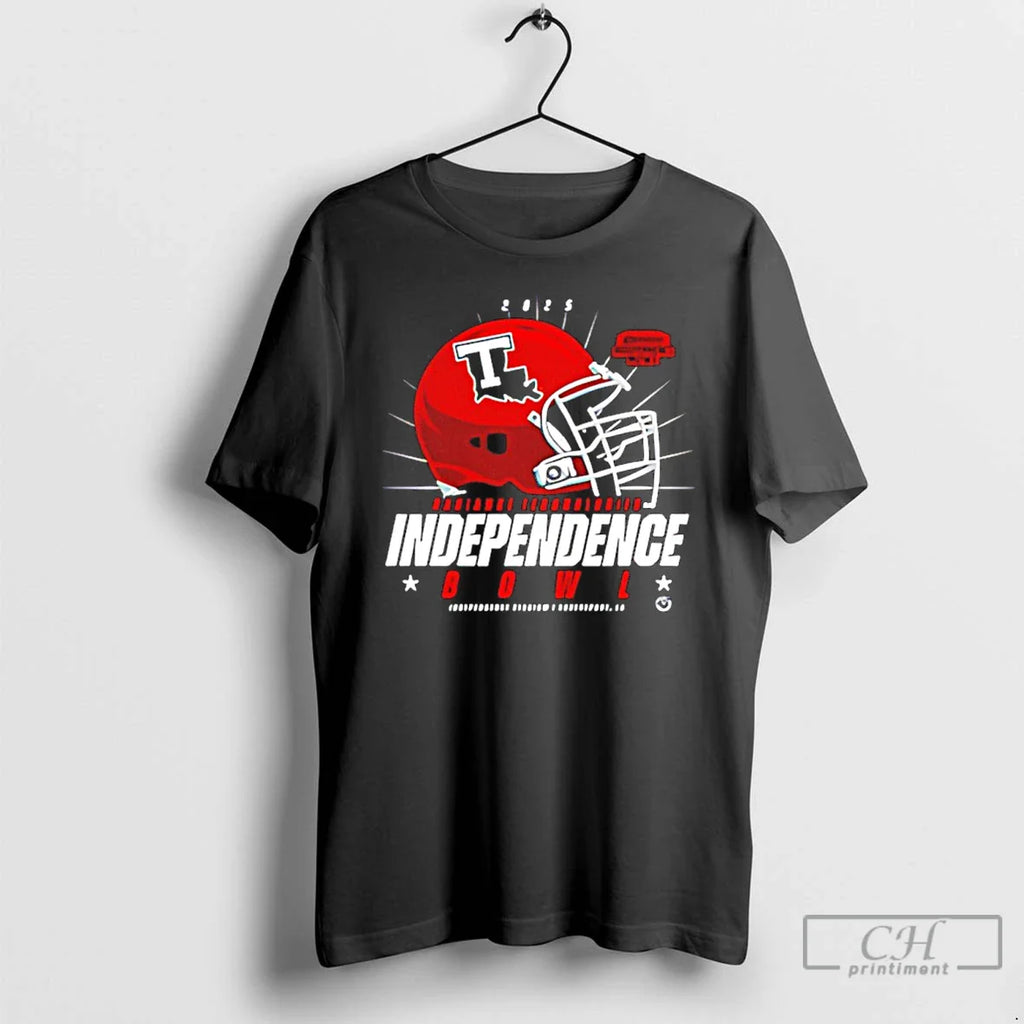 Classic Louisiana Tech Bulldogs 2025 Radiance Technologies Independence Bowl Helmet T-Shirts, Hoodie, Sweatshirt