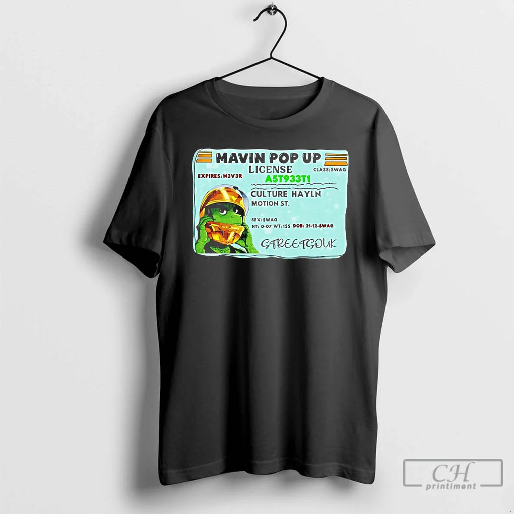 Classic Mavin Pop Up License T-Shirts, Hoodie, Sweatshirt