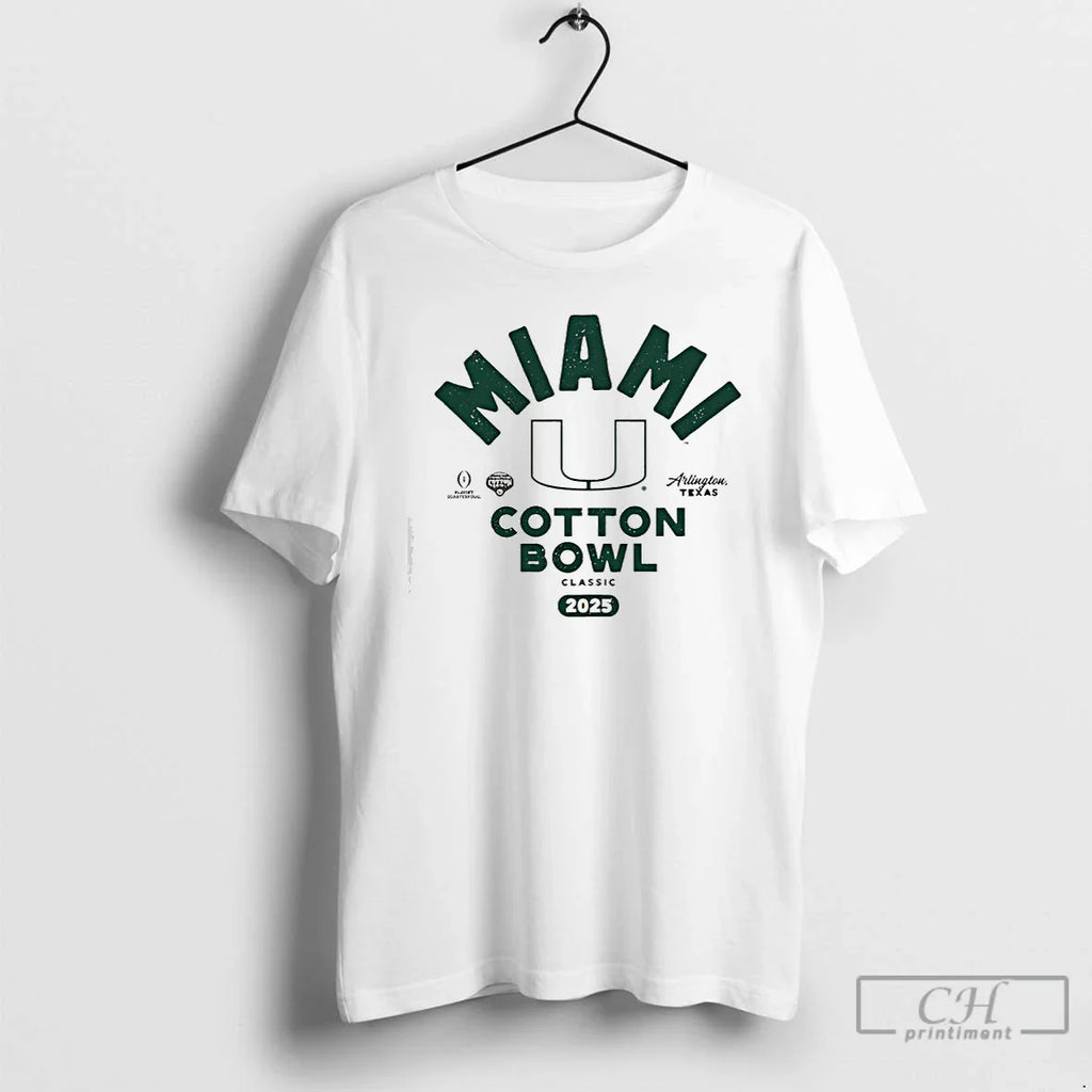 Classic Miami College Football Playoff 2026 Cotton Bowl T-Shirts, Hoodie, Sweatshirt