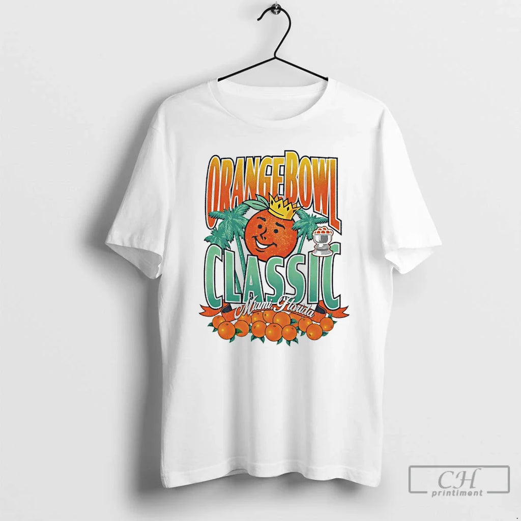 Classic Miami Floria Orange Bowl Retro T-Shirts, Hoodie, Sweatshirt