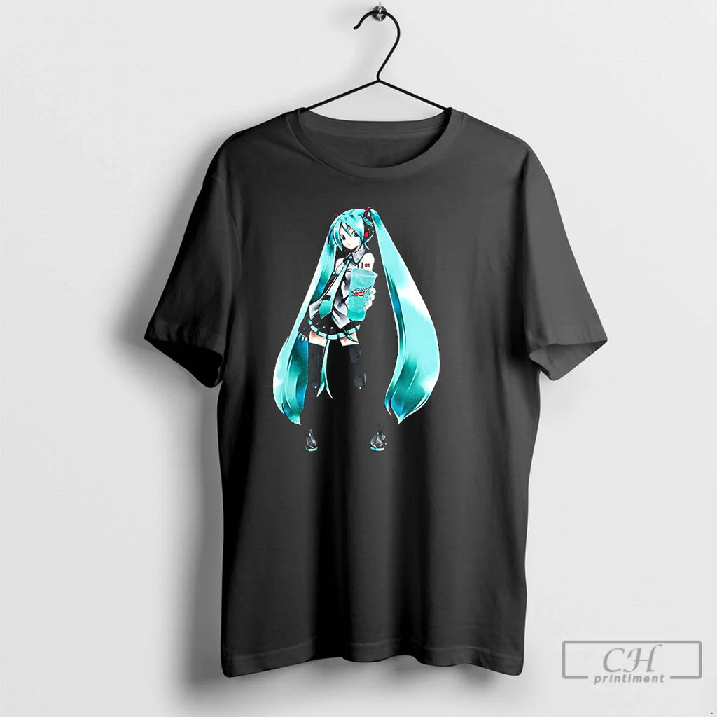 Classic Miku X Mtn Dew Energy Music Lover T-Shirts, Hoodie, Sweatshirt