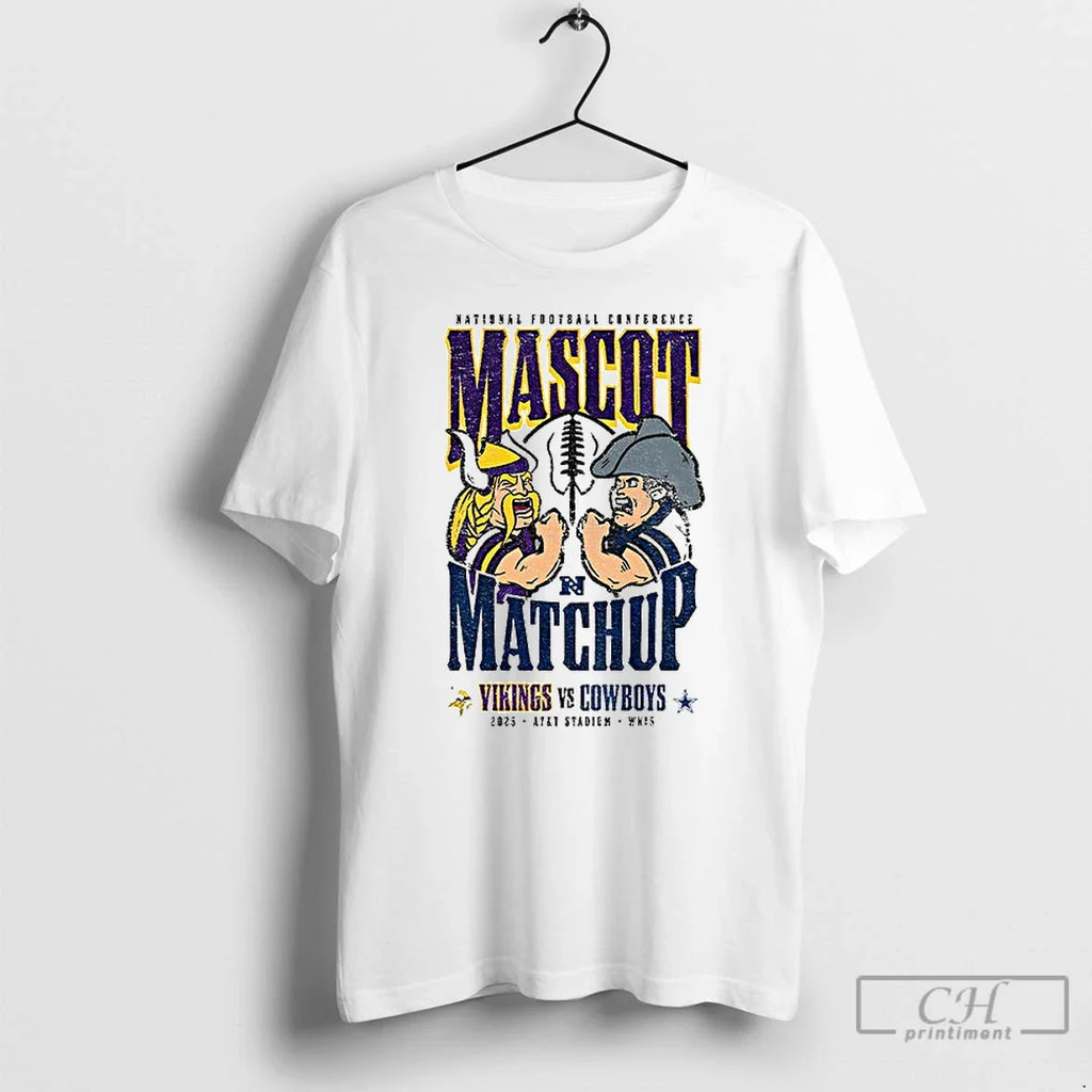 Classic Minnesota Vikings Vs Dallas Cowboys National Football Conference 2025 T-Shirts, Hoodie, Sweatshirt