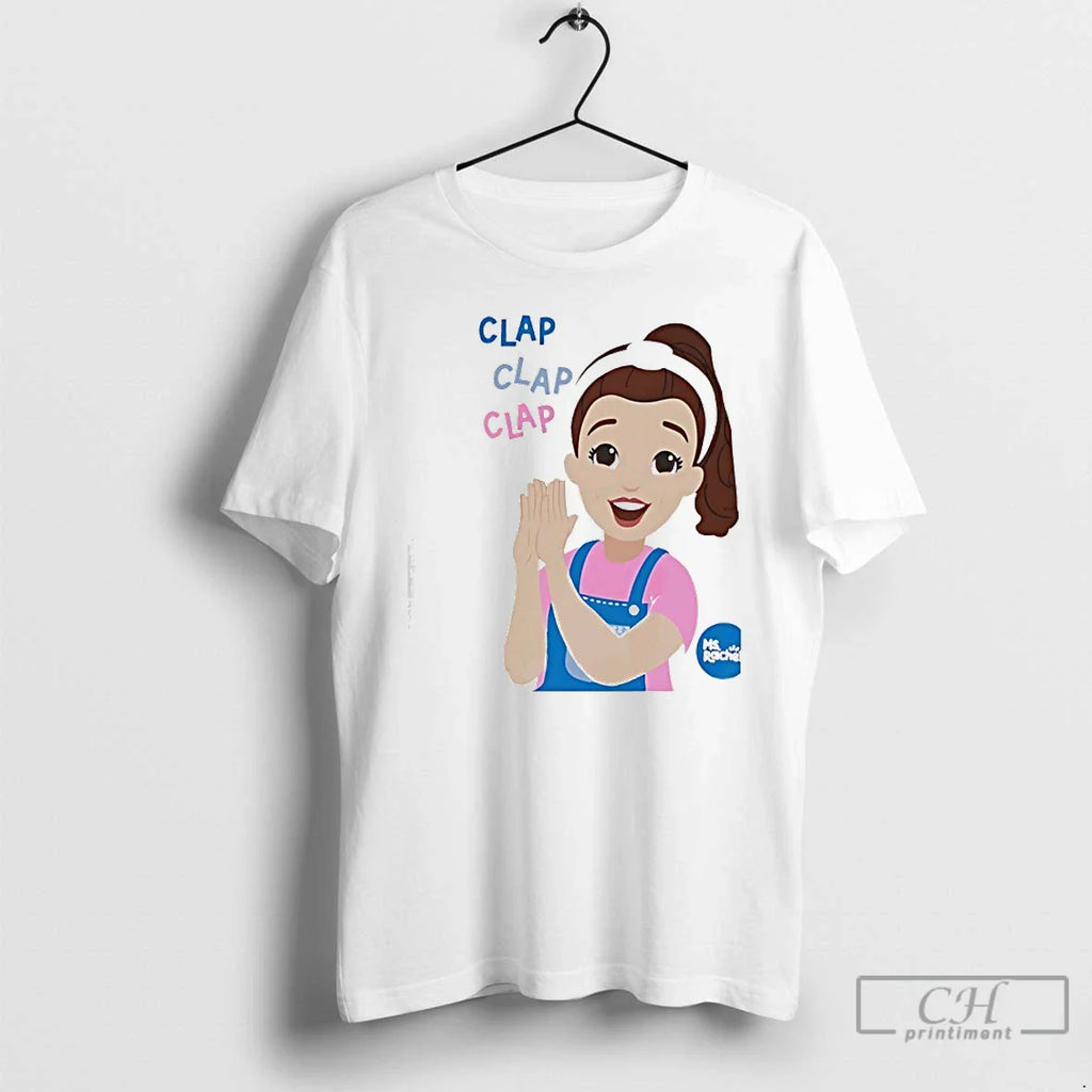 Classic Ms Rachel Girl Clap Clap Clap Educational T-Shirts, Hoodie, Sweatshirt