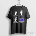 Classic New York Giants Nothing Beats Rock Beats Scissors Paper Beats Rock Scissors Beats Paper T-Shirts, Hoodie, Sweatshirt