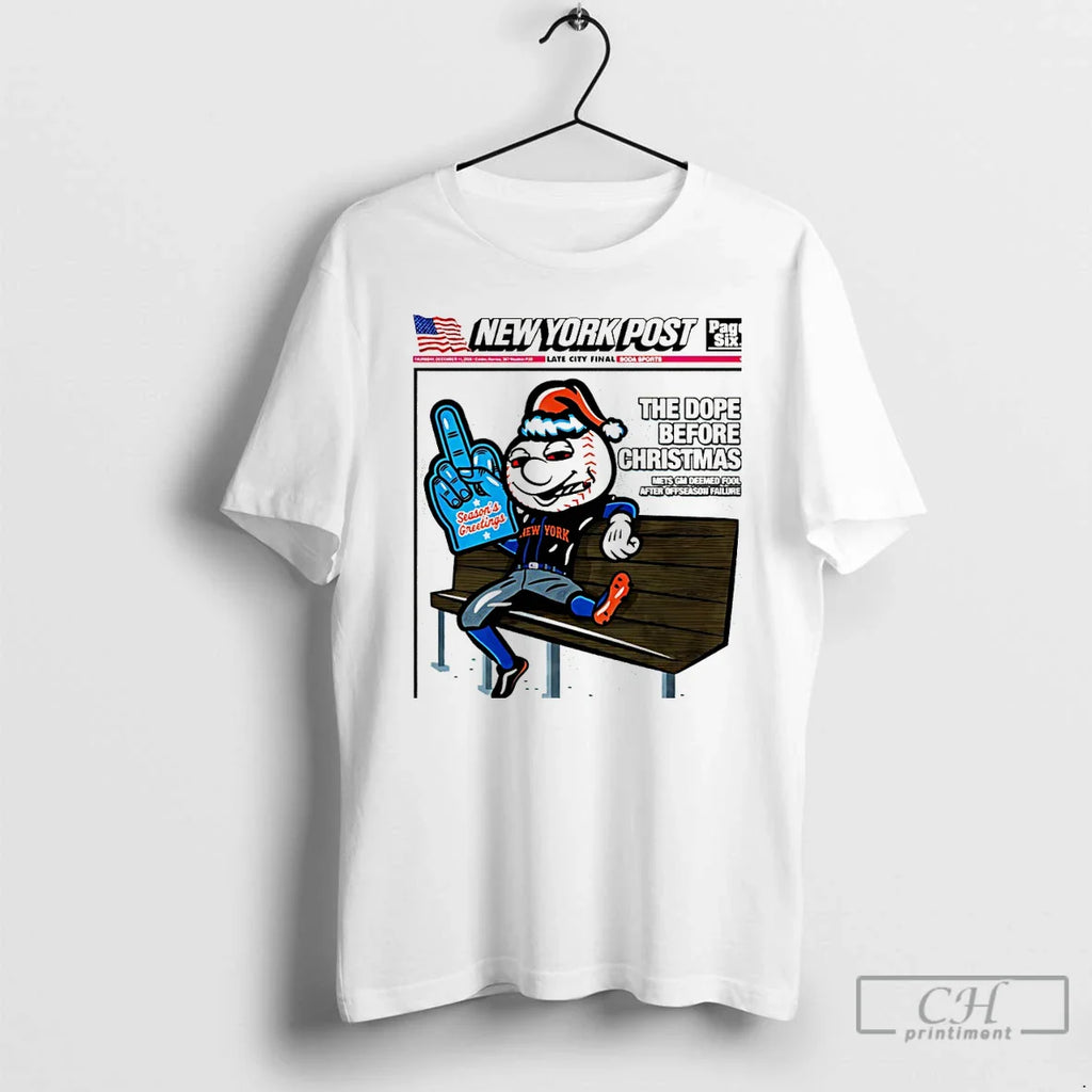 Classic New York Mets Mr Met Ny Post Dope Before T-Shirts, Hoodie, Sweatshirt