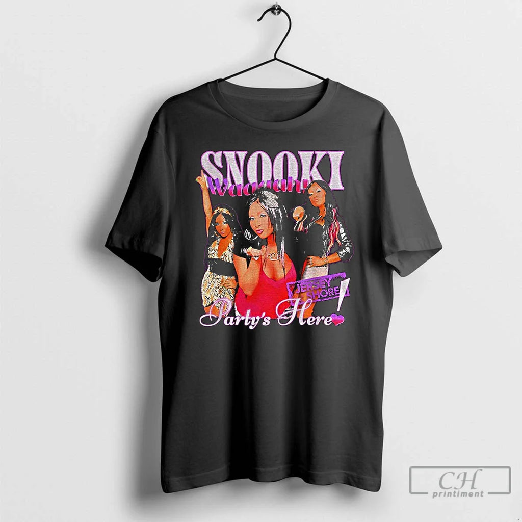 Classic Nicole Polizzi Shore Partys Here Snooki T-Shirts, Hoodie, Sweatshirt