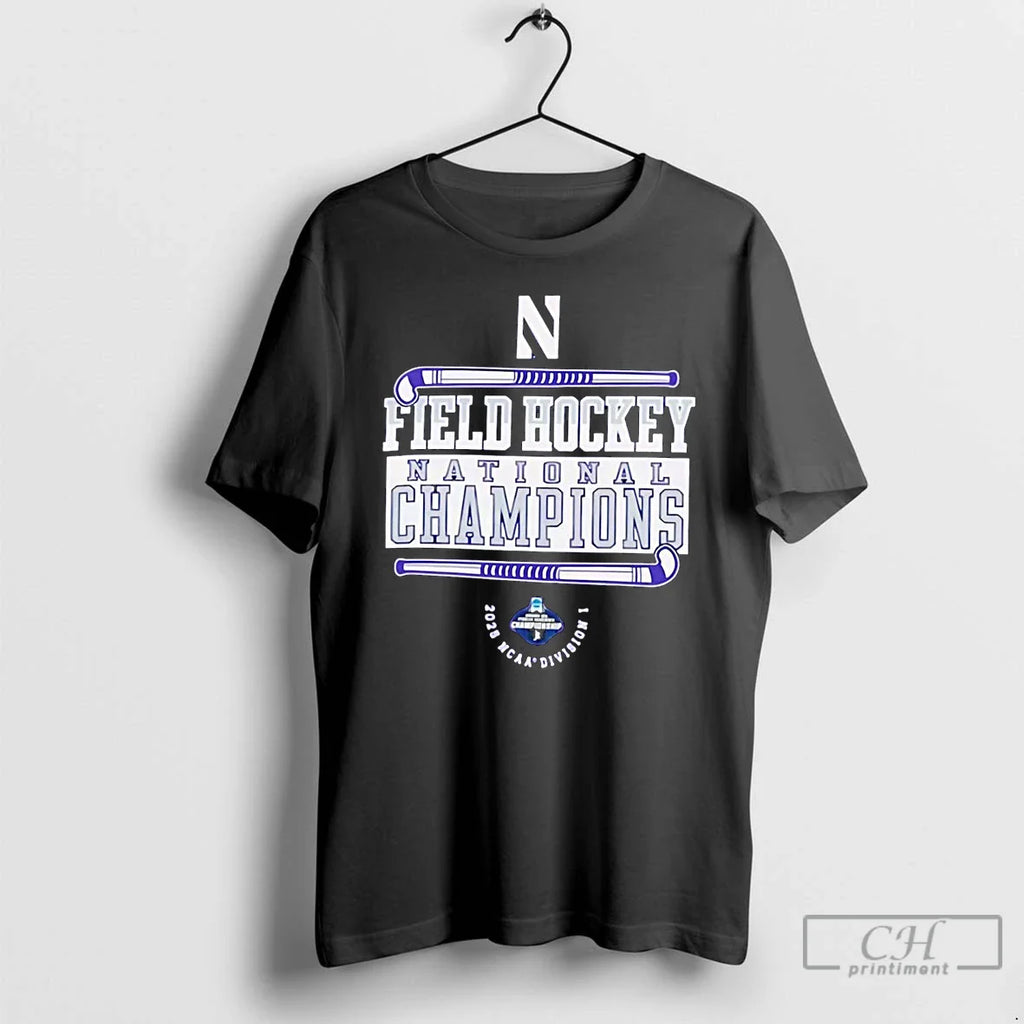 Classic Northwestern Wildcats 2025 Ncaa D1 Field Hockey Champions T-Shirts, Hoodie, Sweatshirt