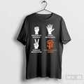 Classic Nothing Beats San Francisco Giants Rock Beats Scissors Paper Beats Rock Scissors Beats Paper T-Shirts, Hoodie, Sweatshirt
