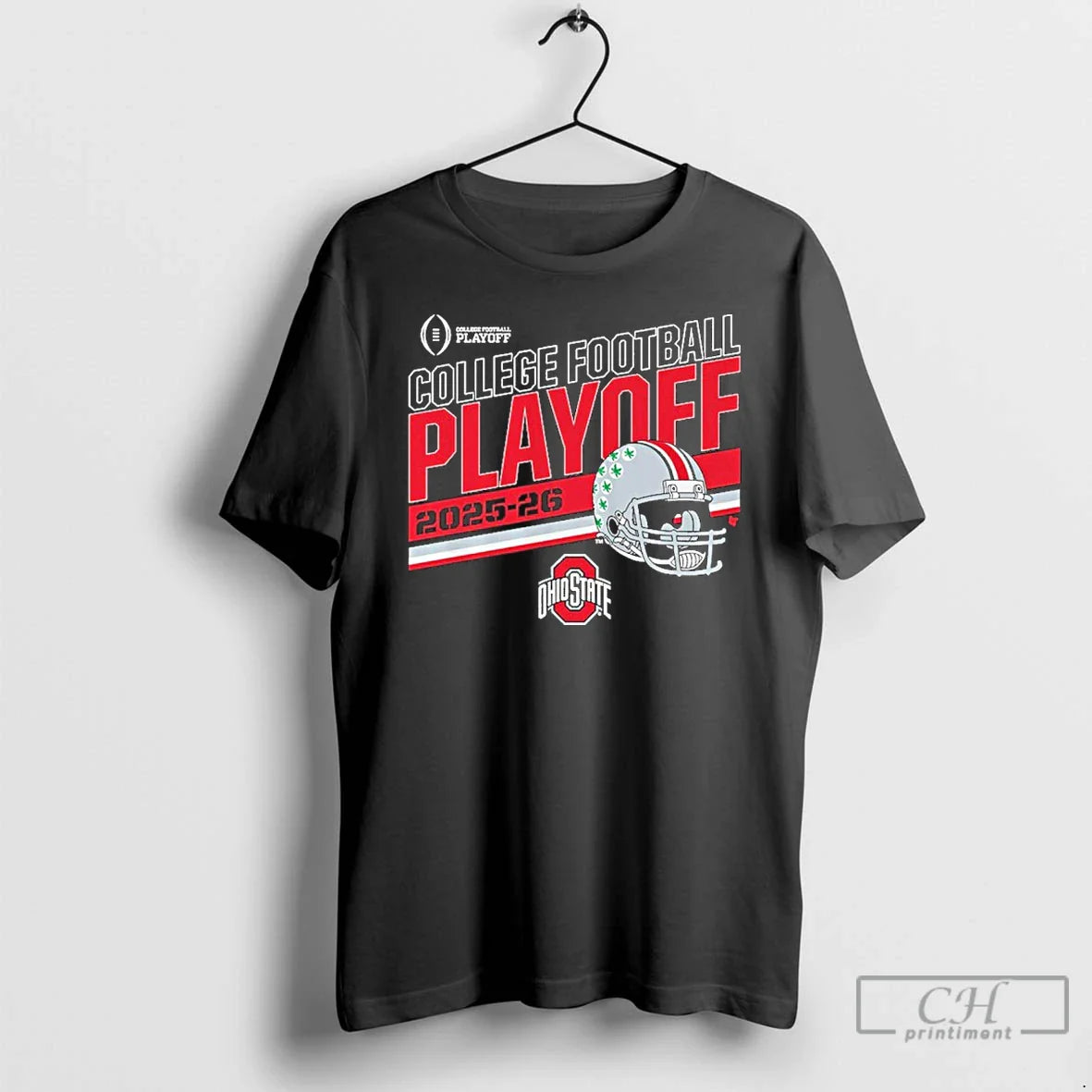 Classic Ohio State Football 2025 Cfp Stripe T-Shirts, Hoodie, Sweatshirt