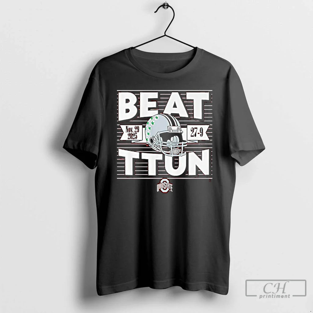Classic Ohio State Football Beat Ttun Game 2025 Helmet Logo T-Shirts, Hoodie, Sweatshirt