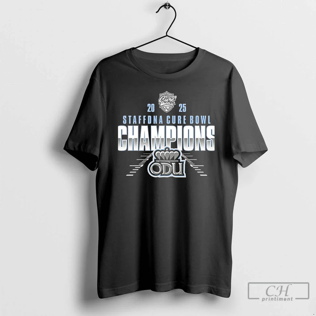 Classic Old Dominion Monarchs 2025 Cure Bowl Champions T-Shirts, Hoodie, Sweatshirt