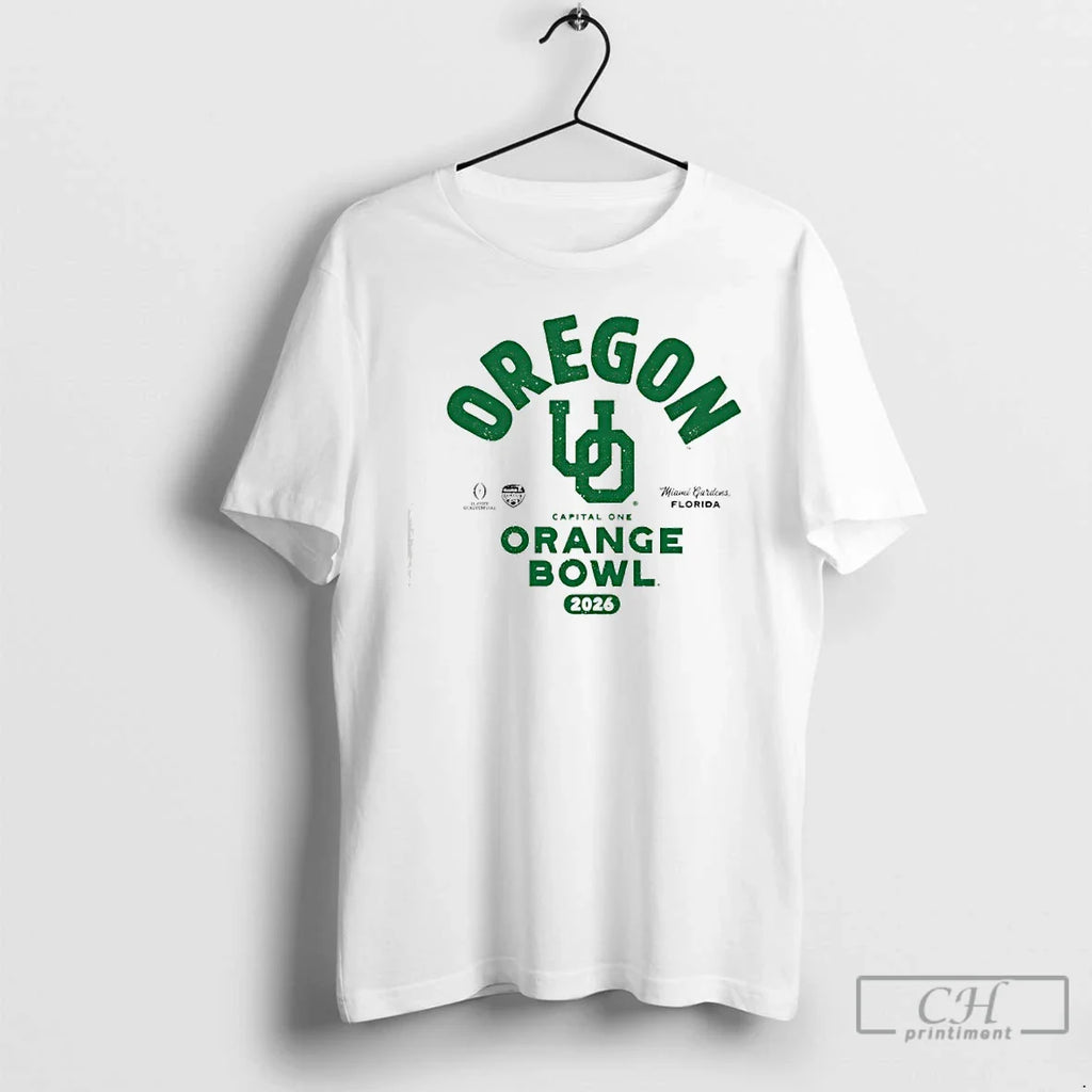 Classic Oregon 2026 Capital One Orange Bowl Bound T-Shirts, Hoodie, Sweatshirt