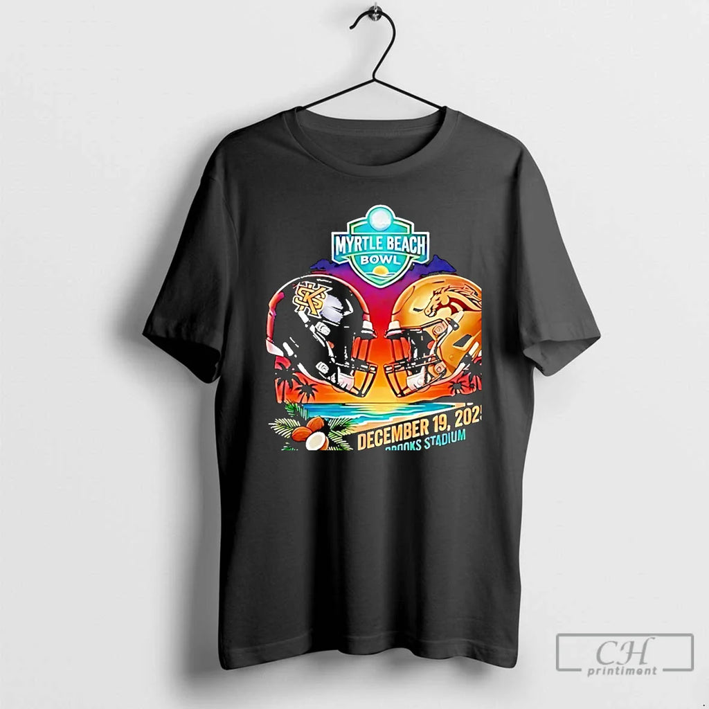 Classic Owls Vs Broncos 2025 Myrtle Beach Bowl Helmets T-Shirts, Hoodie, Sweatshirt