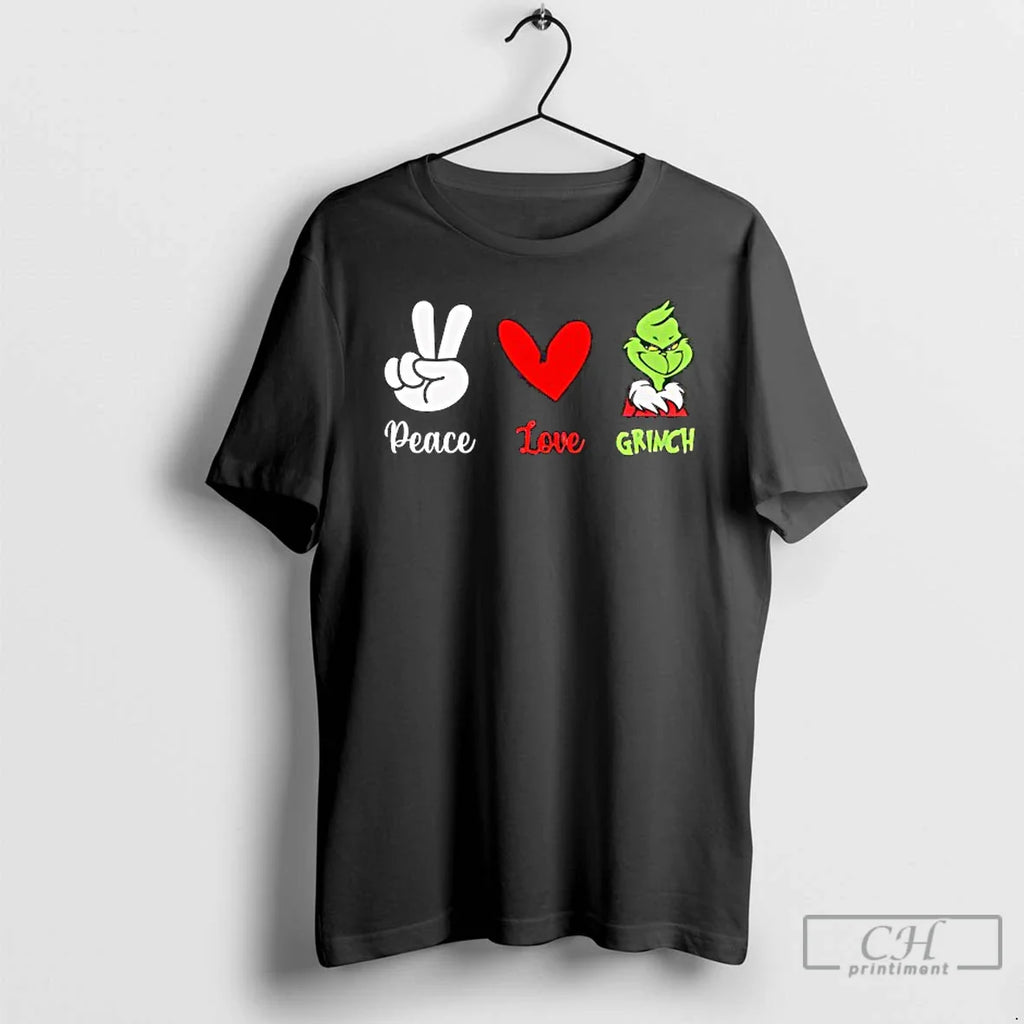 Classic Peace Love Grinch Festive T-Shirts, Hoodie, Sweatshirt