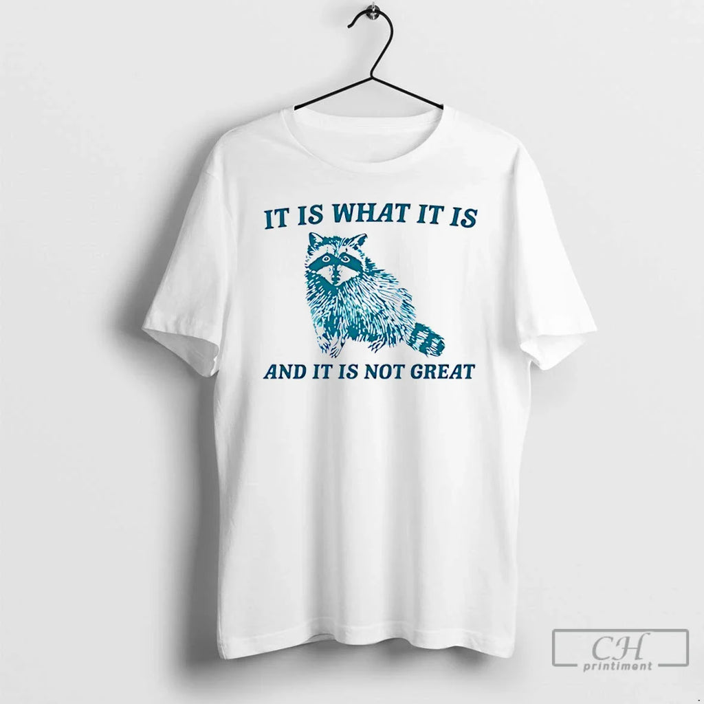 Classic Raccoon Is What Is Is Not Great T-Shirts, Hoodie, Sweatshirt