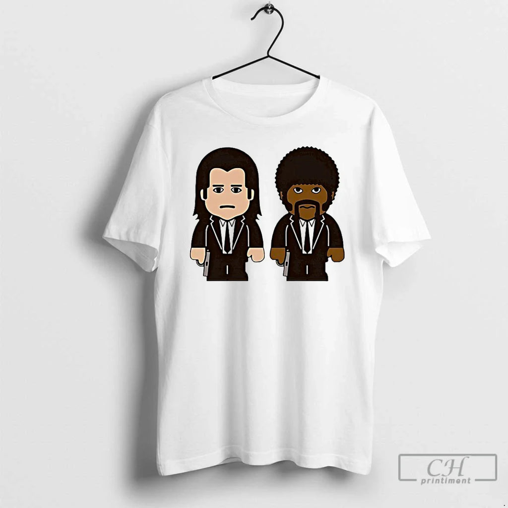 Classic Samuel L Jackson Wearing Pulp Fiction Jules Vincent T-Shirts, Hoodie, Sweatshirt