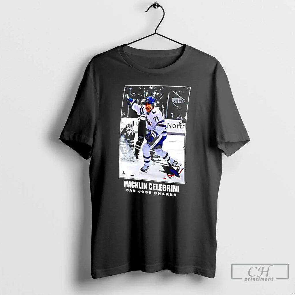 Classic San Jose Sharks Macklin Celebrini Nhl Moments Legacy T-Shirts, Hoodie, Sweatshirt
