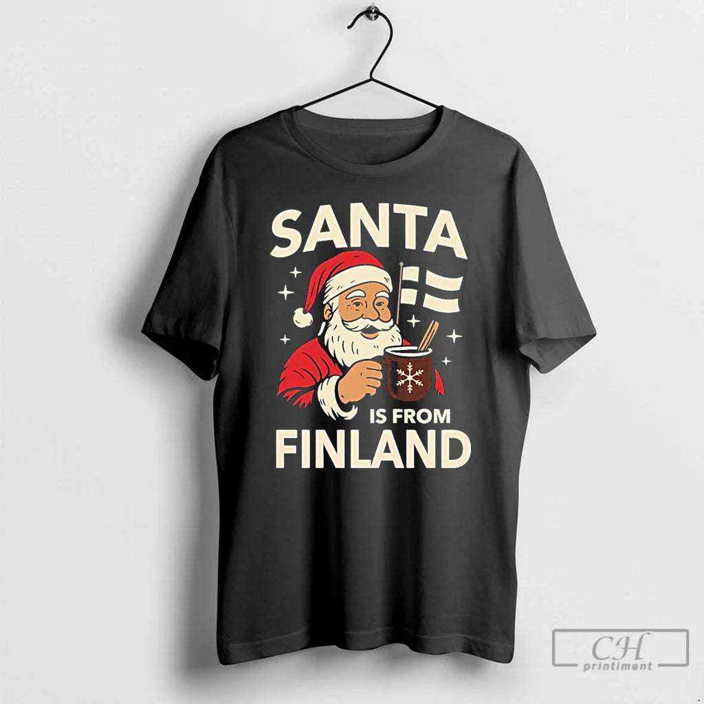 Classic Santa Is Finland T-Shirts, Hoodie, Sweatshirt