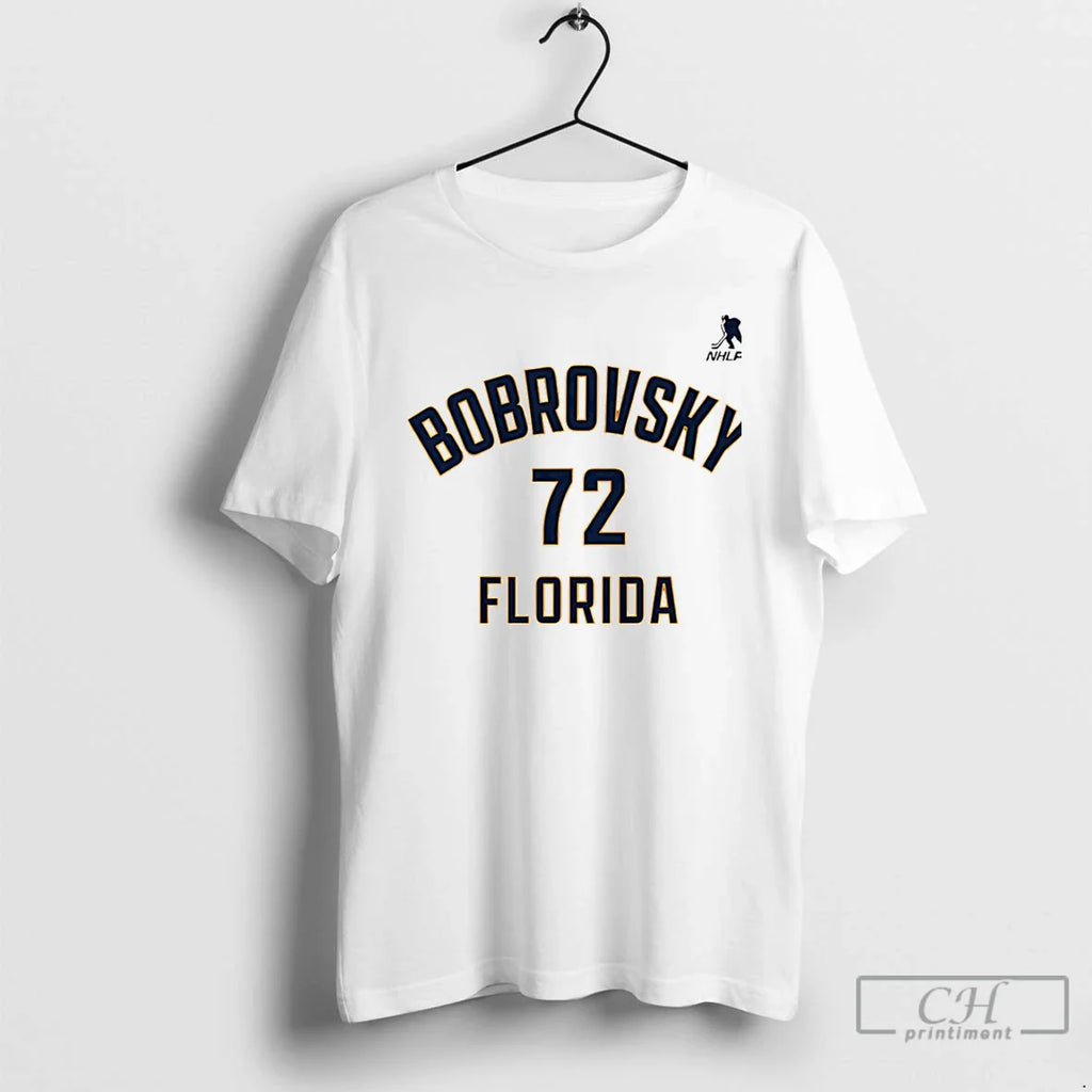 Classic Sergei Bobrovsky Florida Panthers Name Number T-Shirts, Hoodie, Sweatshirt