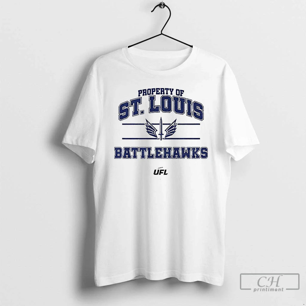 Classic St Louis Battlehawks Ufl Property St Louis Battlehawks T-Shirts, Hoodie, Sweatshirt