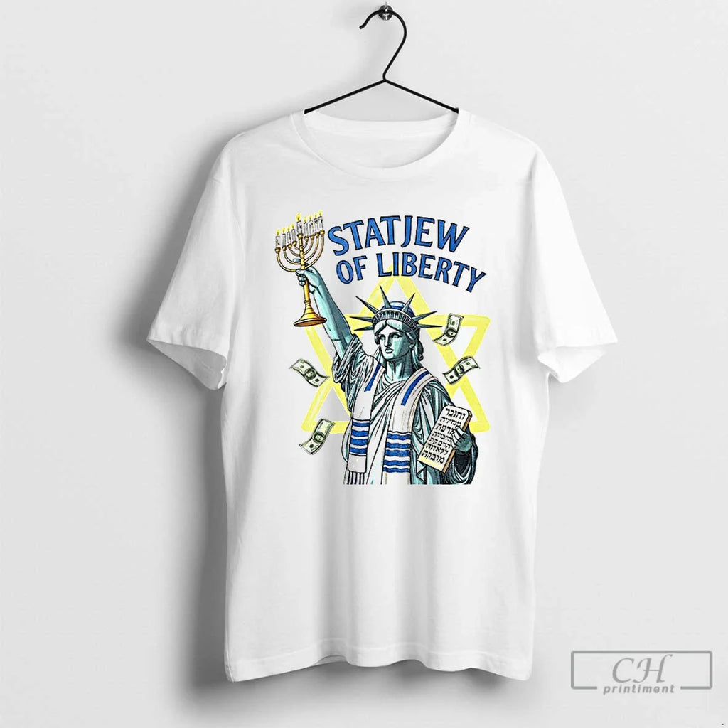 Classic Statjew Liberty Jewish Statue Liberty Parody T-Shirts, Hoodie, Sweatshirt