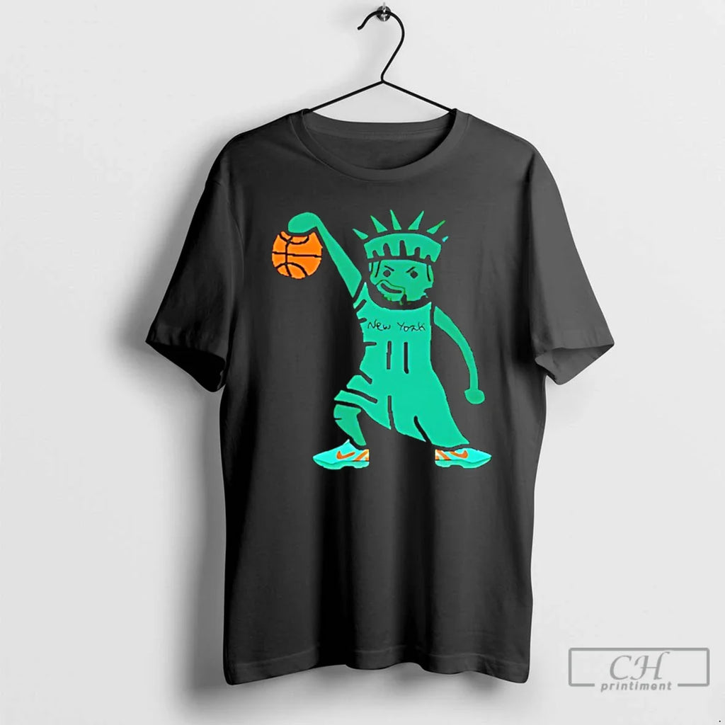 Classic Statue Jalen Brunson Vegas 40 Points Nba Cup Semi Finals T-Shirts, Hoodie, Sweatshirt