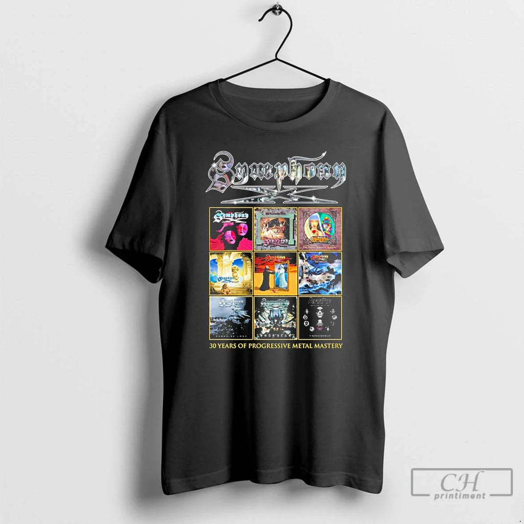 Classic Symphony X Discography 30th Years Progressive Metal Mastery T-Shirts, Hoodie, Sweatshirt