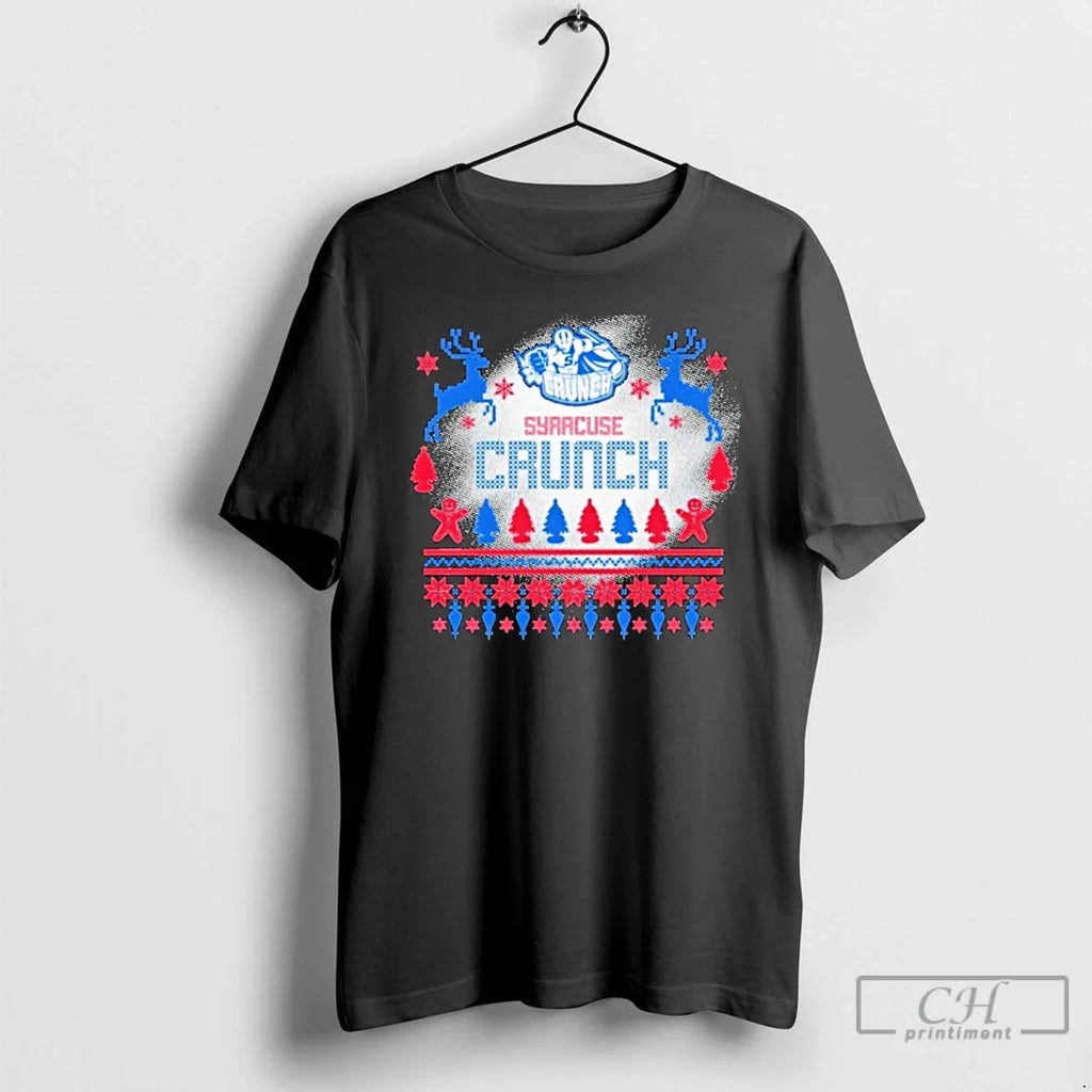 Classic Syracuse Crunch Ugly Merry T-Shirts, Hoodie, Sweatshirt