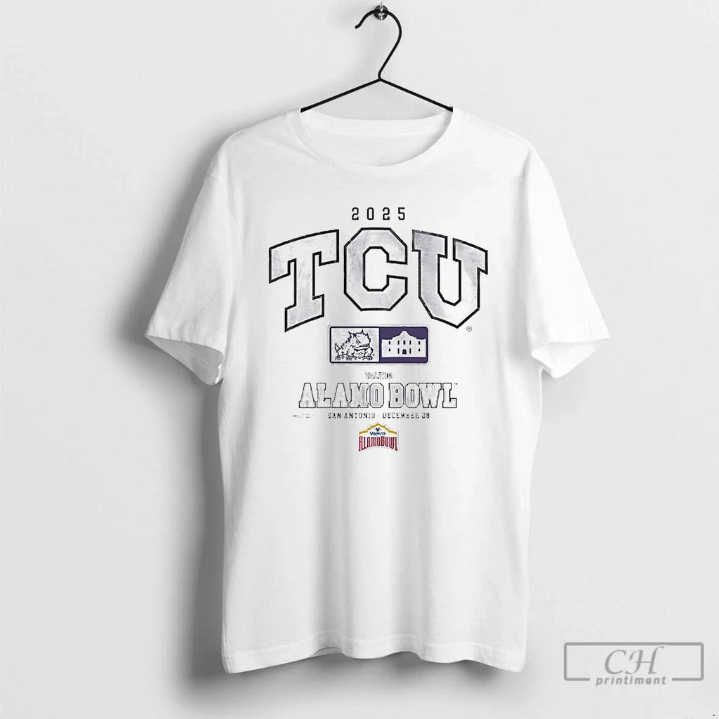 Classic Tcu Horned Frogs 2025 Valero Alamo Bowl San Antonio T-Shirts, Hoodie, Sweatshirt