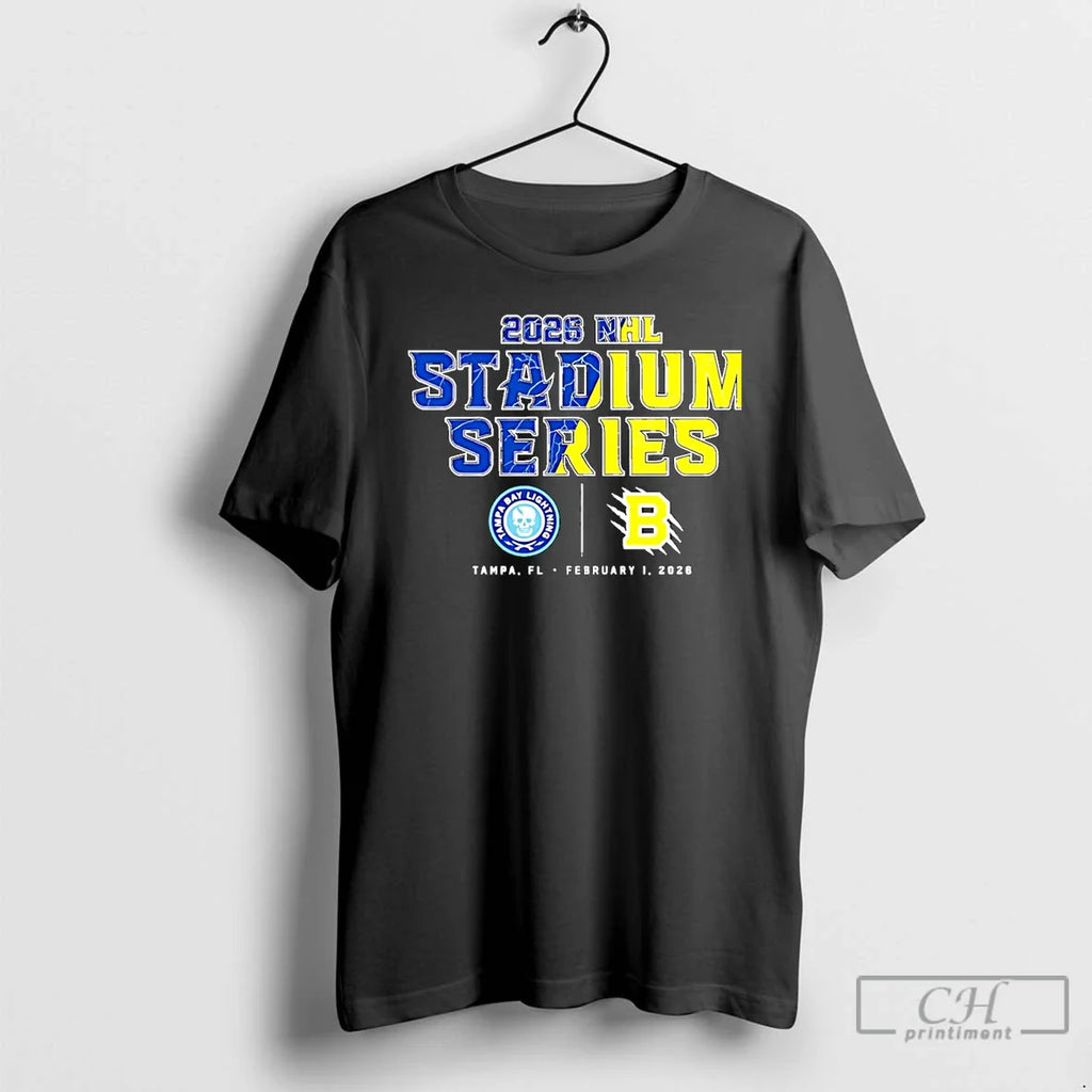 Classic Tampa Bay Lightning Vs Boston Bruins 2026 Stadium Match Up T-Shirts, Hoodie, Sweatshirt