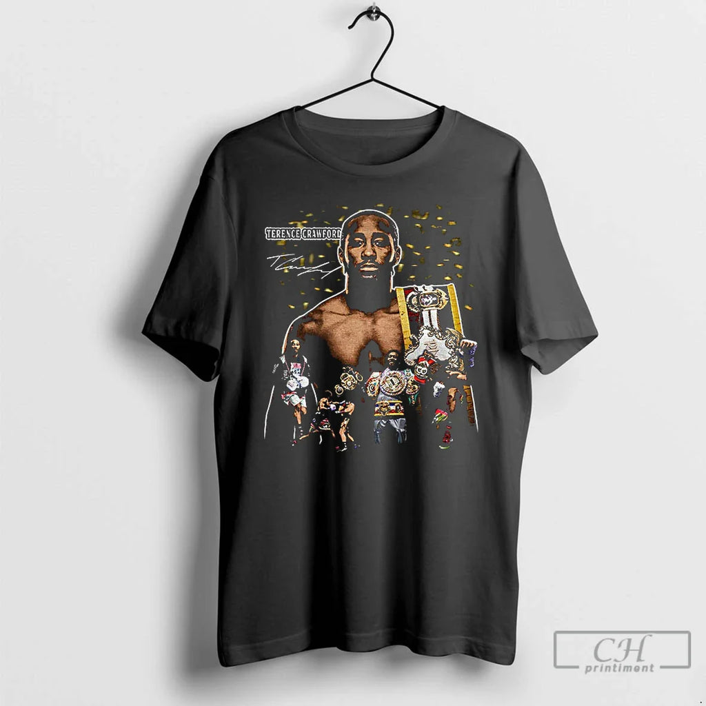 Classic Terence Crawford Bud Pound 4 Pound Choice Champions Signature T-Shirts, Hoodie, Sweatshirt