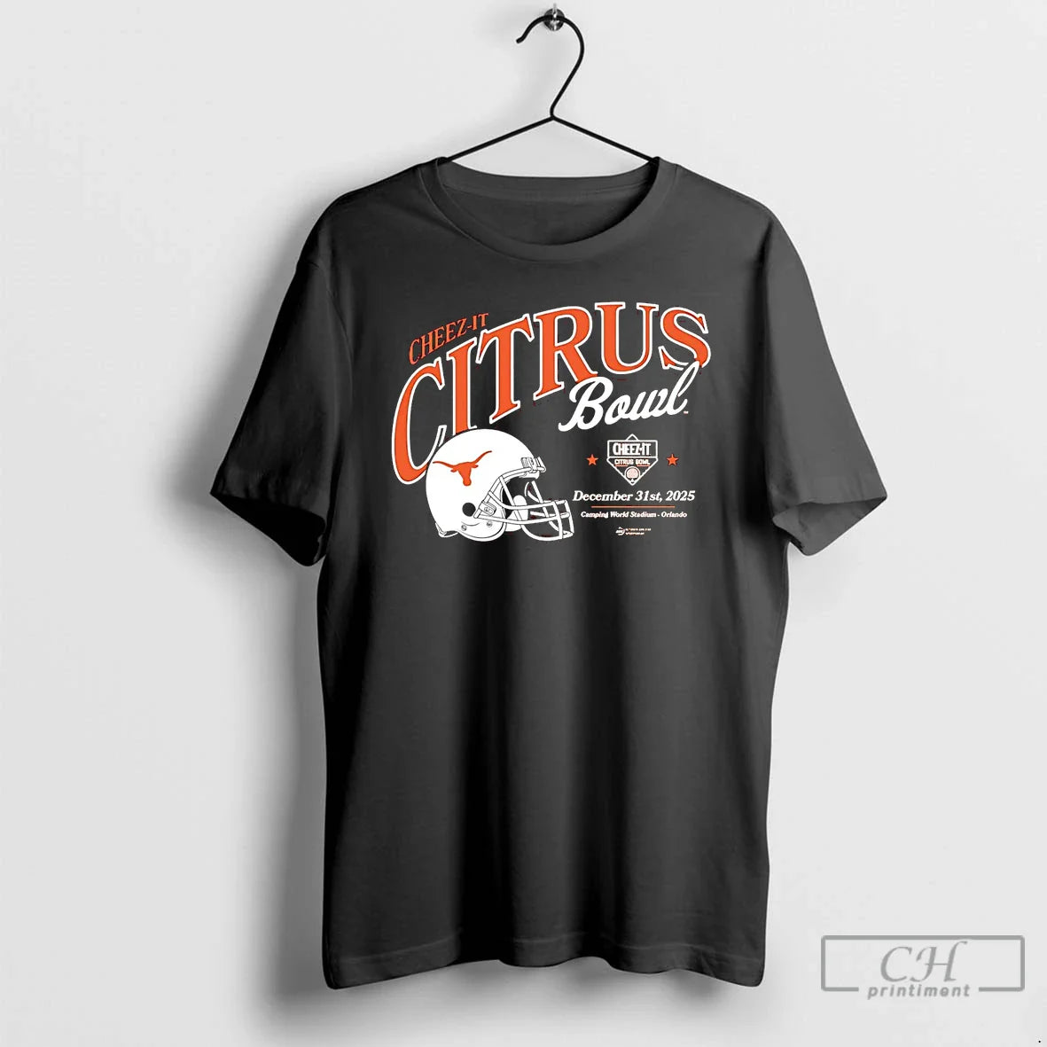 Classic Texas Longhorns 2025 Cheez Citrus Bowl Helmet T-Shirts, Hoodie, Sweatshirt
