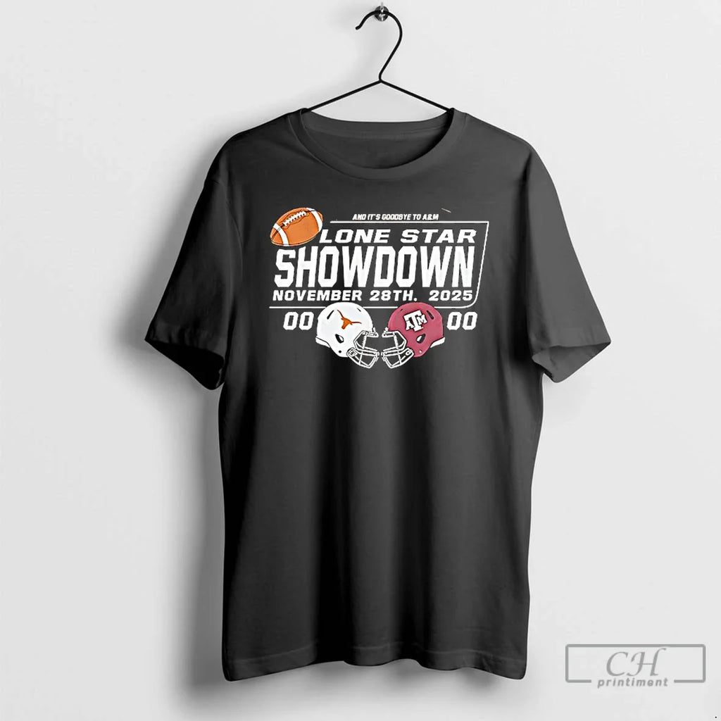 Classic Texas Longhorns Vs Texas Am Aggies Football Lone Star Showdown 2025 T-Shirts, Hoodie, Sweatshirt