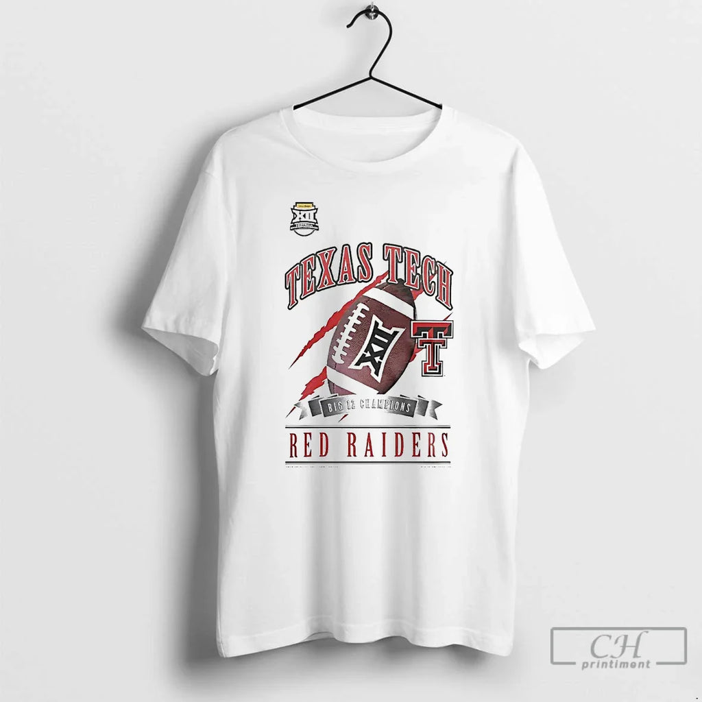 Classic Texas Tech Football 2025 Big 12 Championship T-Shirts, Hoodie, Sweatshirt