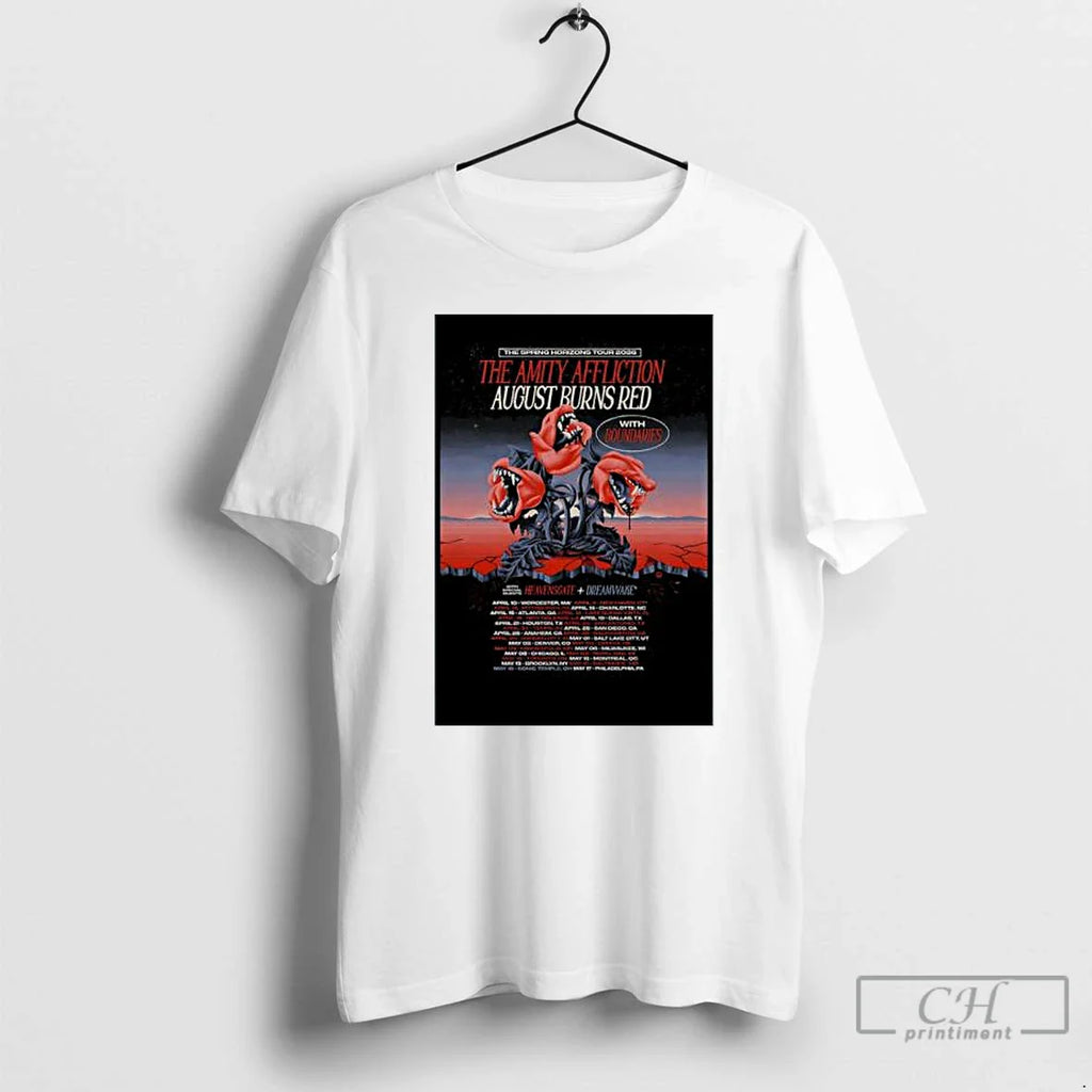 Classic Amity Affliction August Burns Red North America Tour 2026 T-Shirts, Hoodie, Sweatshirt