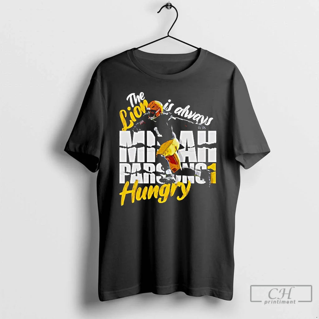 Classic Lion Is Always Micah Parsons Green Bay Hungry T-Shirts, Hoodie, Sweatshirt