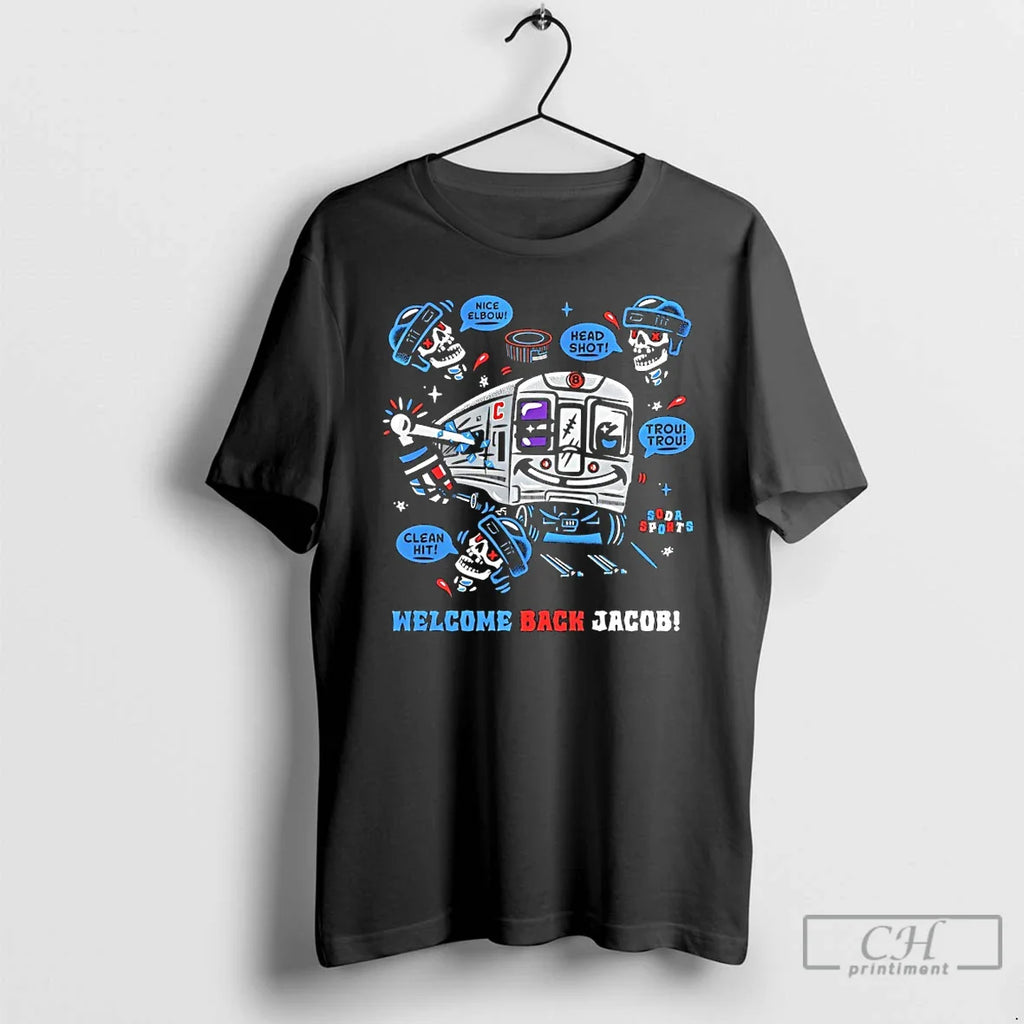 Classic Trouba Train Welcome Back Jacob New York Rangers T-Shirts, Hoodie, Sweatshirt