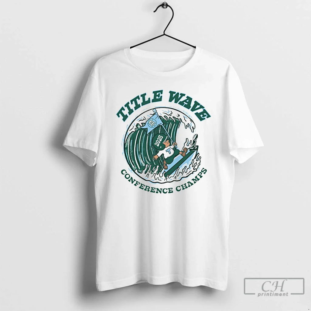 Classic Title Wave Conference Champs 2025 Tulane Green Wave T-Shirts, Hoodie, Sweatshirt