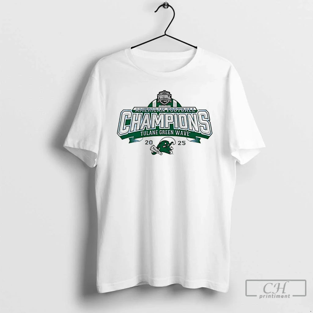Classic Tulane Football 2025 Aac Champions T-Shirts, Hoodie, Sweatshirt