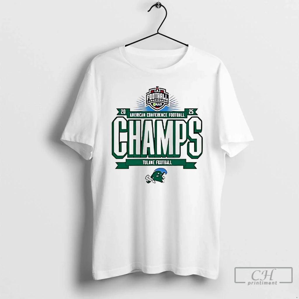 Classic Tulane Green Wave 2025 American Championship T-Shirts, Hoodie, Sweatshirt