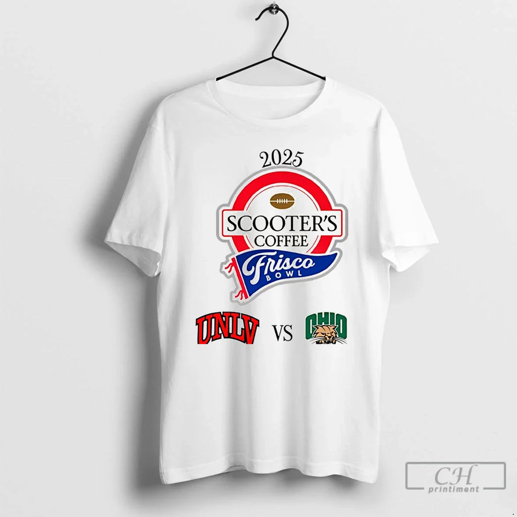 Classic Unlv Rebels Vs Ohio Bobcats 2025 Frisco Bowl T-Shirts, Hoodie, Sweatshirt