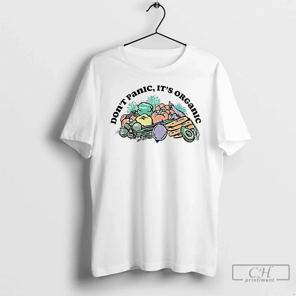 Classic Vegetable Dont Panic Organic T-Shirts, Hoodie, Sweatshirt